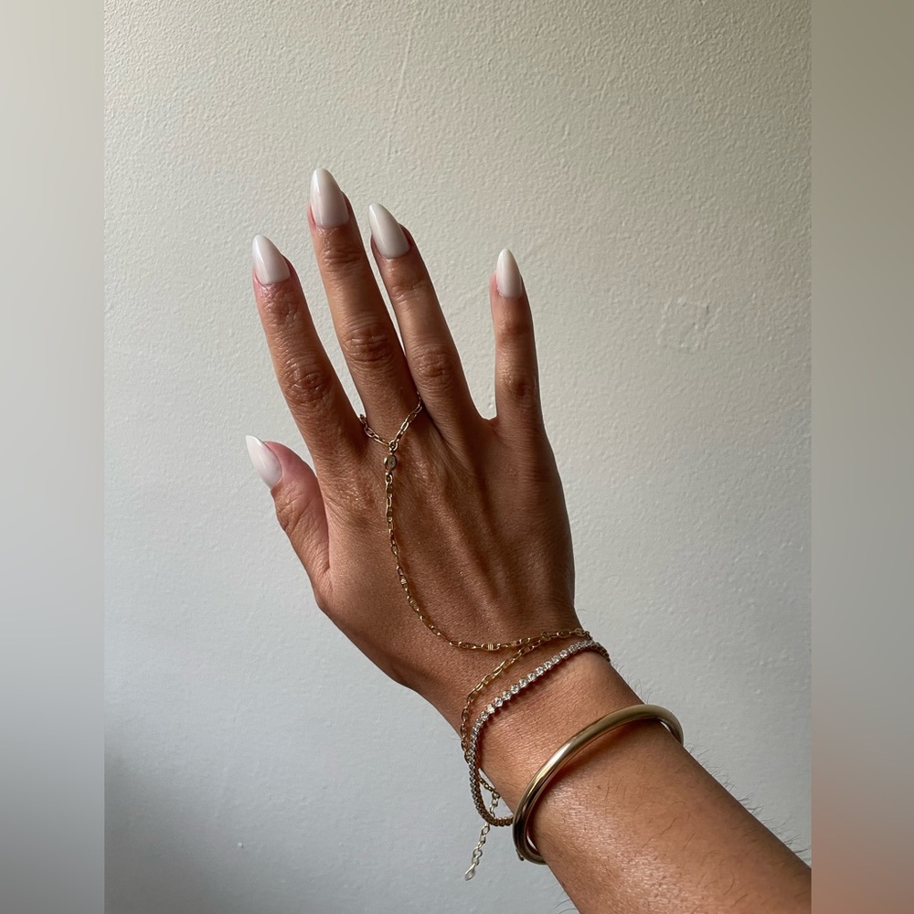 Summer Waves X Stack Hand Chain Bracelets - image 2